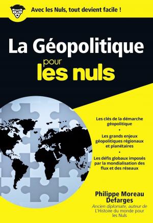 Cover of the book La géopolitique Pour les Nuls, édition poche by Richard SÉNÉJOUX, Amaury de ROCHEGONDE