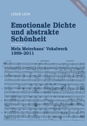 Cover of the book Emotionale Dichte und abstrakte Schoenheit by Sarah Saeidy-Nory