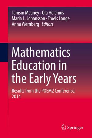 Cover of the book Mathematics Education in the Early Years by Cheng Jin