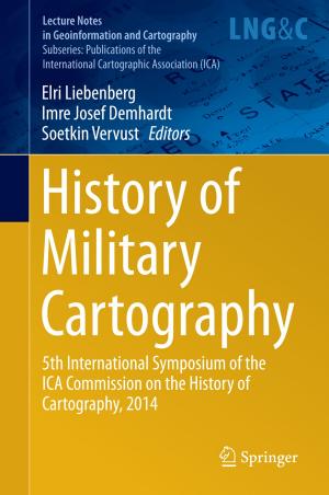 Cover of the book History of Military Cartography by Martin Werner