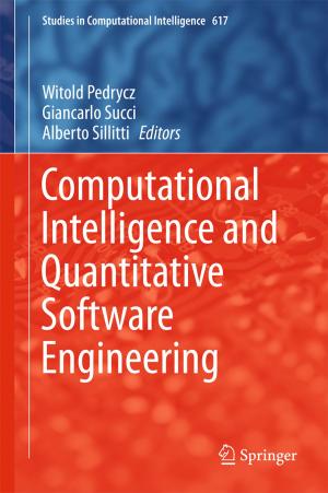 Cover of the book Computational Intelligence and Quantitative Software Engineering by José Luis  Prado, María Teresa Alberdi
