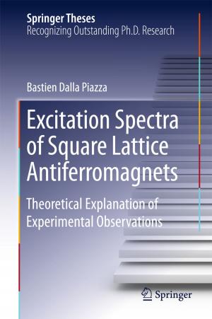 bigCover of the book Excitation Spectra of Square Lattice Antiferromagnets by 