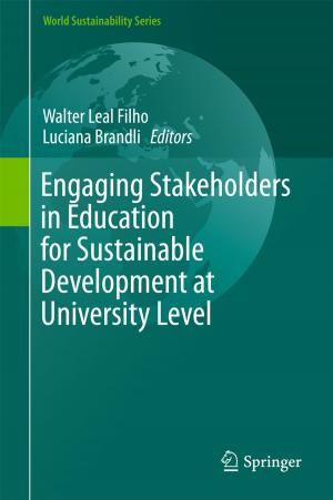 Cover of the book Engaging Stakeholders in Education for Sustainable Development at University Level by Armin Krishnan
