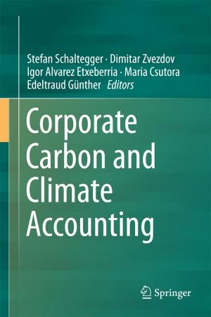 Cover of the book Corporate Carbon and Climate Accounting by Ferenc Weisz
