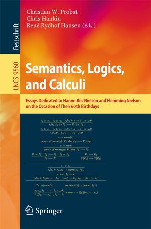 Cover of the book Semantics, Logics, and Calculi by Winston Crasto, Janet Jarvis, Melanie J. Davies