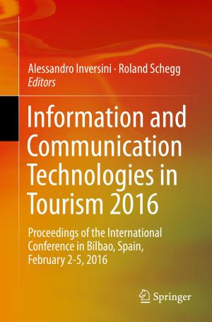 Cover of the book Information and Communication Technologies in Tourism 2016 by S. Javed Maswood