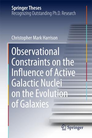Book cover of Observational Constraints on the Influence of Active Galactic Nuclei on the Evolution of Galaxies