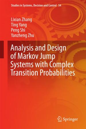 Book cover of Analysis and Design of Markov Jump Systems with Complex Transition Probabilities