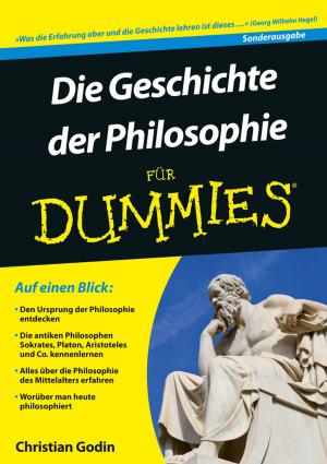 Cover of the book Die Geschichte der Philosophie für Dummies by Brenda Hoddinott, Jamie Combs