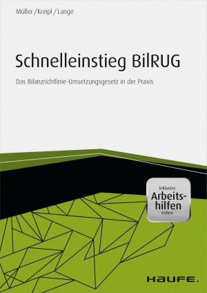 Cover of the book Schnelleinstieg BilRUG - inkl. Arbeitshilfen online by Michael Hauff, Hanno Musielack