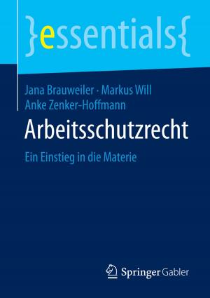 Cover of the book Arbeitsschutzrecht by Christoph Burmann, Nicola-Maria Riley, Tilo Halaszovich, Michael Schade