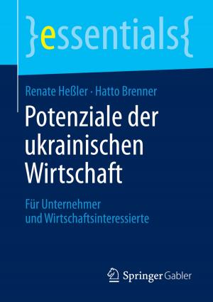 Cover of the book Potenziale der ukrainischen Wirtschaft by Heinz Klaus Strick