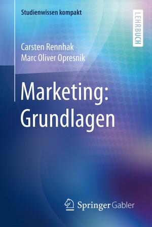 Cover of the book Marketing: Grundlagen by Dieter Bäuerle