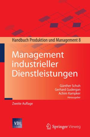 Cover of the book Management industrieller Dienstleistungen by Jens Lienig, Hans Brümmer