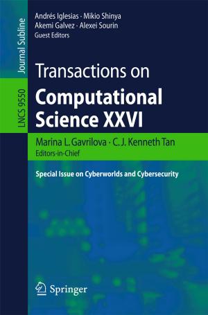 Cover of the book Transactions on Computational Science XXVI by Manya M. Mooya