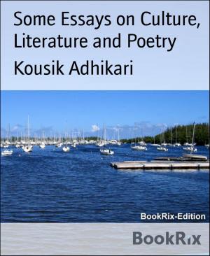 Book cover of Some Essays on Culture, Literature and Poetry