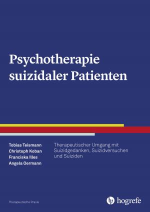Cover of the book Psychotherapie suizidaler Patienten by Christoph Mauz