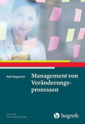 Cover of the book Management von Veränderungsprozessen by Johannes Lindenmeyer