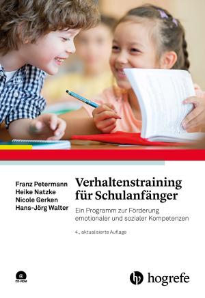 Cover of the book Verhaltenstraining für Schulanfänger by Franz Petermann, Thorsten Macha