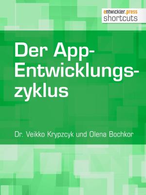 Book cover of Der App-Entwicklungszyklus