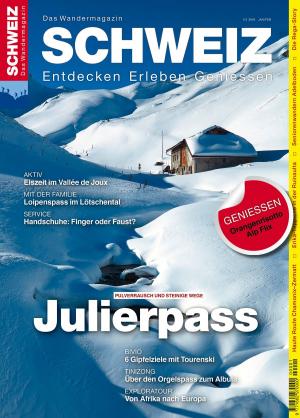 Book cover of Julierpass - Wandermagazin SCHWEIZ 1-2/2016