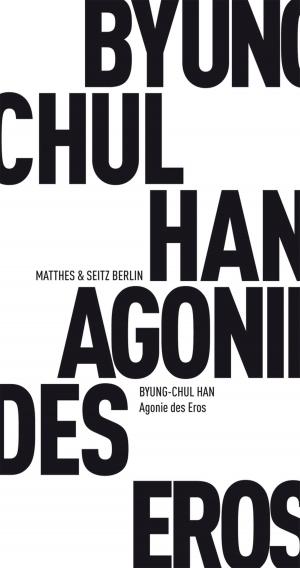 Cover of the book Agonie des Eros by César Aira