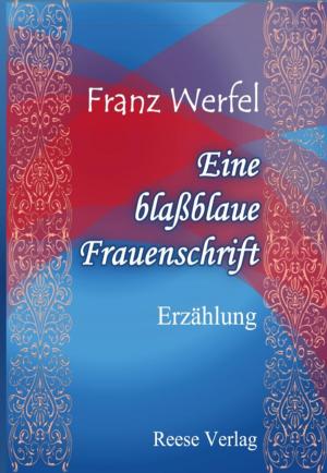 Cover of Eine blaßblaue Frauenschrift
