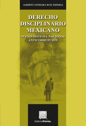Cover of the book Derecho disciplinario mexicano : Nuevo sistema nacional anticorrupción by Jorge Cicero Fernández