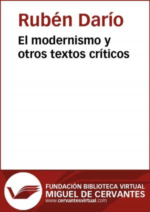 Cover of the book El modernismo y otros textos críticos by Leopoldo Alas (Clarín)