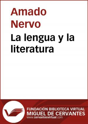 Cover of the book La lengua y la literatura by Lope de Vega