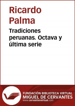Cover of Tradiciones peruanas VIII