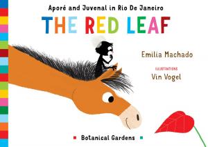 Book cover of The red leaf