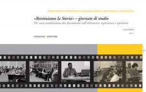 Cover of the book «Restituiamo la Storia» - giornate di studio by Anna Bruna Menghini, Michele Beccu, Ariella Zattera