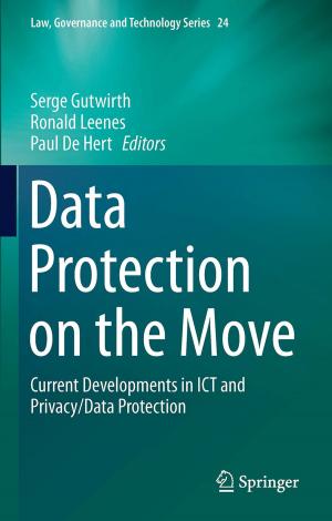 Cover of the book Data Protection on the Move by R.V.G. Clarke, T. Hope
