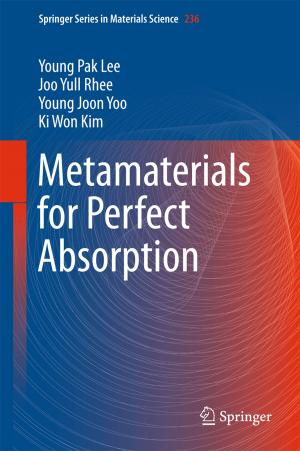 Cover of the book Metamaterials for Perfect Absorption by Kankesu Jayanthakumaran