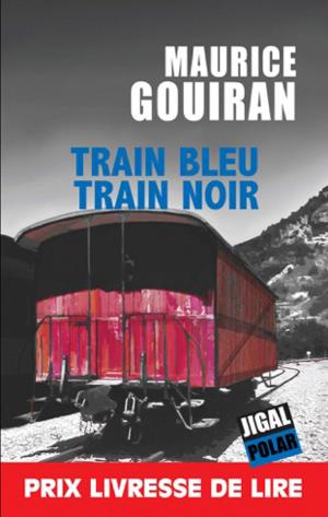 Cover of the book Train bleu train noir by Philippe Georget
