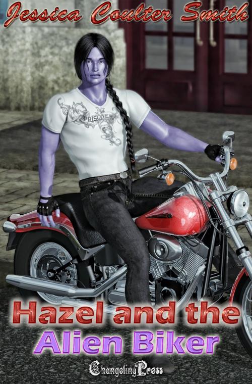 Cover of the book Hazel and the Alien Biker (Intergalactic Brides 5) by Jessica Coulter Smith, Changeling Press LLC