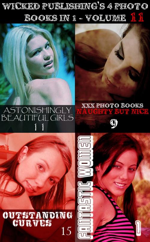 Cover of the book Wicked Publishing's 4 Photo Books In 1 - Volume 11 by Rita Astley, Mandy Tolstag, Madeleine David, Wicked Publications