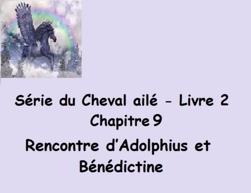 Cover of the book Rencontre d’Adolphius et Bénédictine by Claudette Duchesne (Czara), Claudette Duchesne