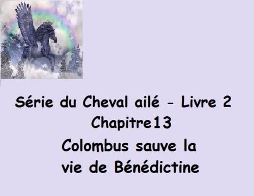 Cover of the book Colombus sauve la vie de Bénédictine by Claudette Duchesne (Czara), Claudette Duchesne