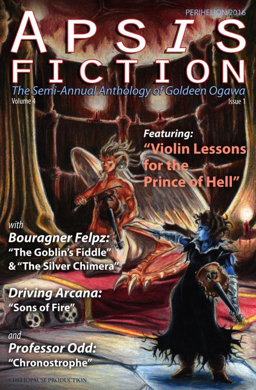 Cover of the book Apsis Fiction Volume 4, Issue 1: Perihelion 2016 by Goldeen Ogawa, Heliopause Productions