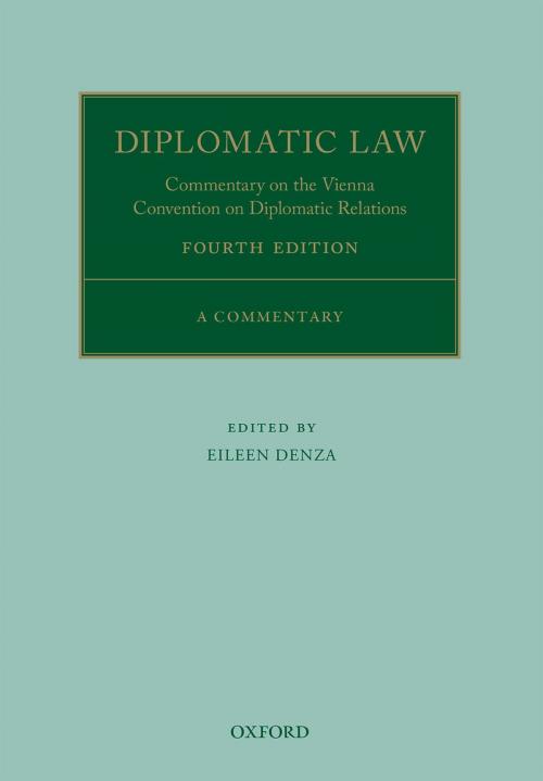 Cover of the book Diplomatic Law by Eileen Denza, OUP Oxford