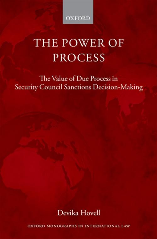 Cover of the book The Power of Process by Devika Hovell, OUP Oxford