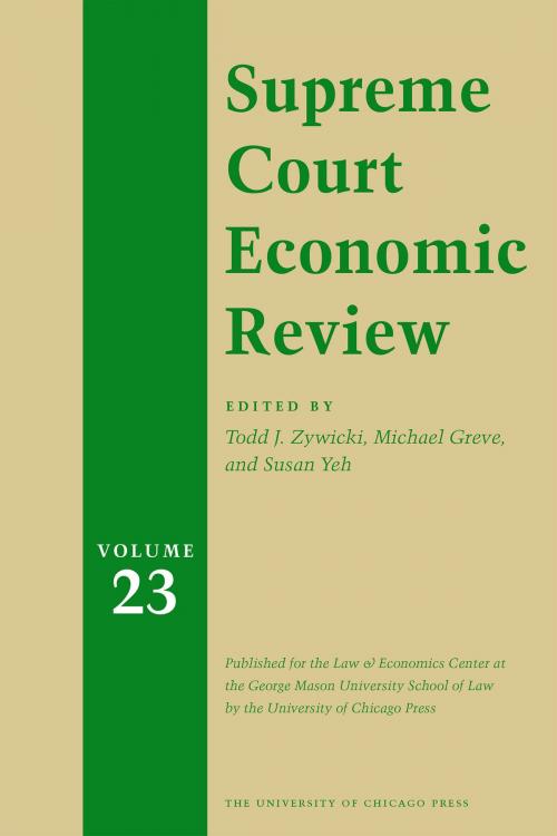 Cover of the book Supreme Court Economic Review, Volume 23 by , University of Chicago Press Journals