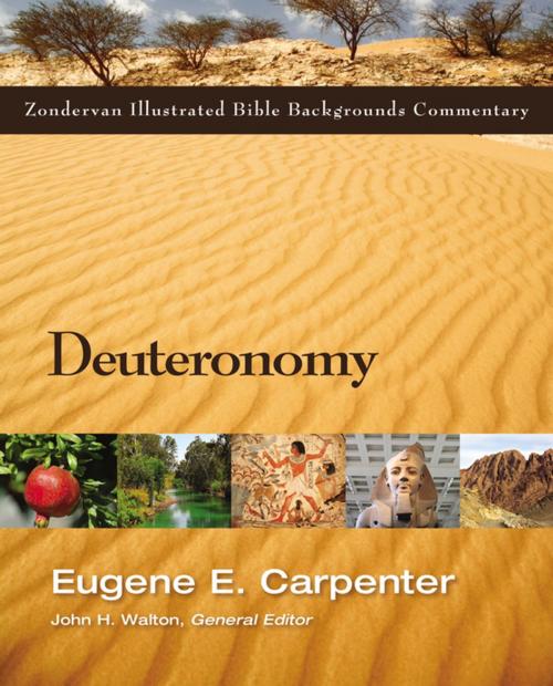 Cover of the book Deuteronomy by Eugene Carpenter, John H. Walton, Zondervan Academic