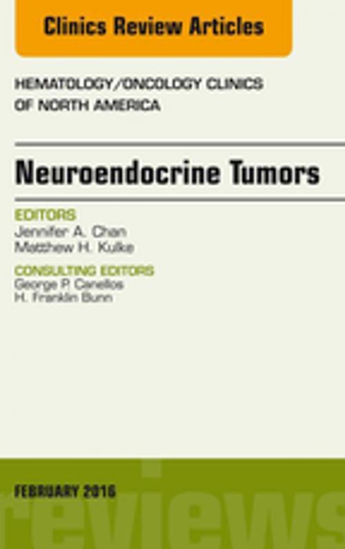 Cover of the book Neuroendocrine Tumors, An Issue of Hematology/Oncology Clinics of North America, E-Book by Jennifer A. Chan, MD, Matthew K. Kulke, MD, Elsevier Health Sciences