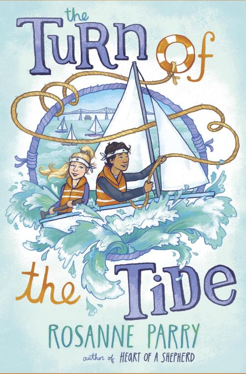Cover of the book The Turn of the Tide by Rosanne Parry, Random House Children's Books