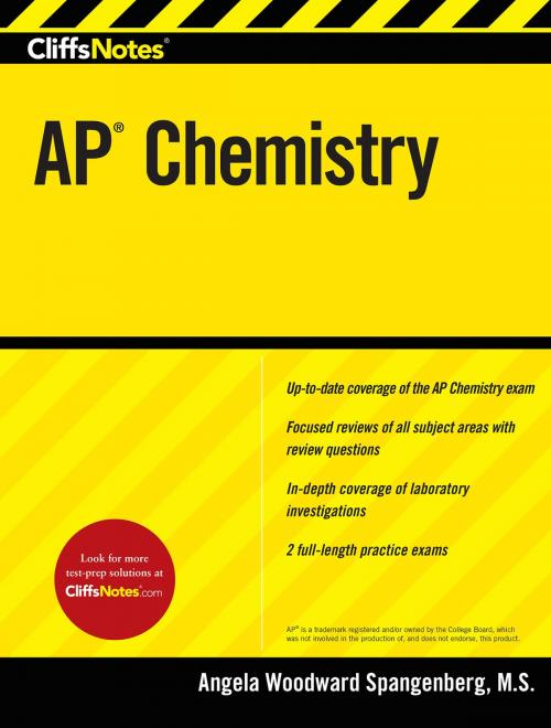 Cover of the book CliffsNotes AP Chemistry by Angela Woodward Spangenberg, HMH Books