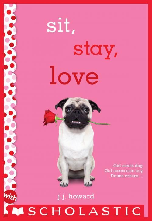 Cover of the book Sit, Stay, Love: A Wish Novel by J.J. Howard, Scholastic Inc.
