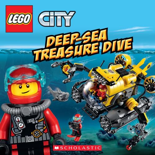 Cover of the book Deep-Sea Treasure Dive (LEGO City: 8x8) by Trey King, Scholastic Inc.